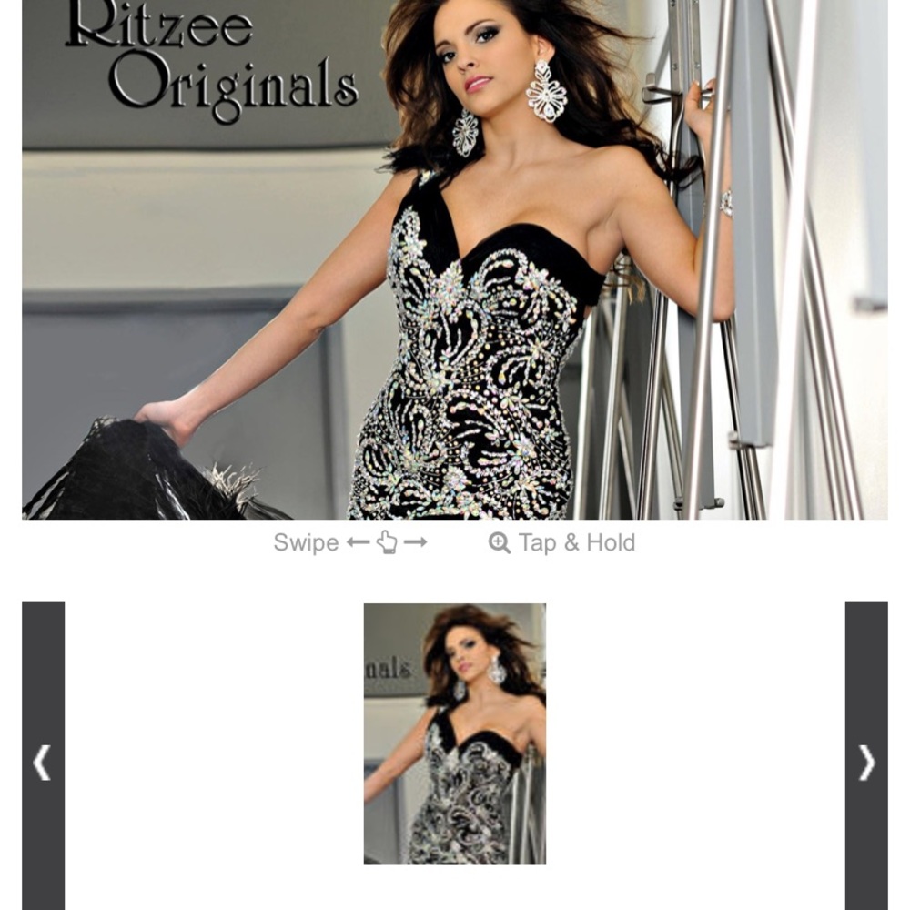 Ritzee .org pageant gown